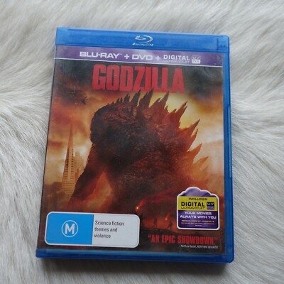 GODZILLA Blu Ray GODZILLA Dvd 2014 Monster Film Monsterverse Monster Dvd Gojira-image