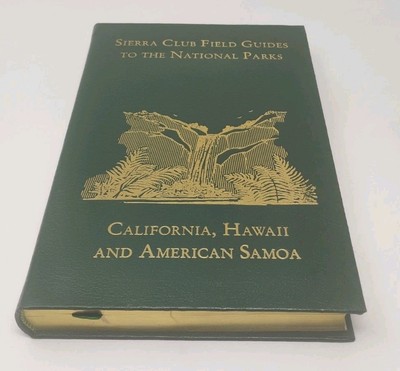 Sierra Club Field Guides National Parks California Hawaii Samoa Leather Easton-image
