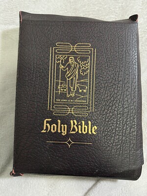 1952 The Good Leader KJV King James Version  Holy Bible Illustrated-image