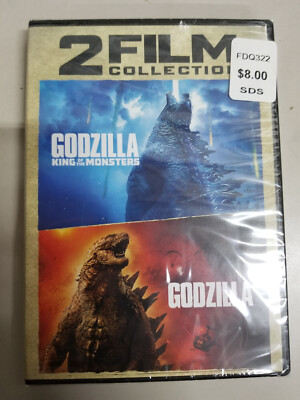 Godzilla & Godzilla King of the Monsters * 2 Film Collection * DVD * NEW-image