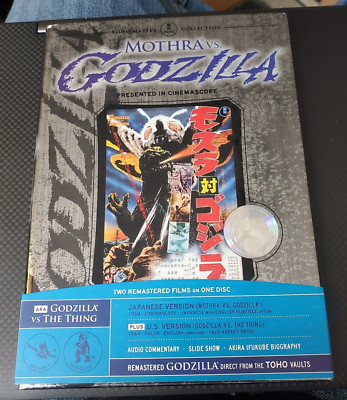 Mothra Vs. Godzilla- DVD- 2007/1964- Two Films One Disc- Remastered- Honda-image