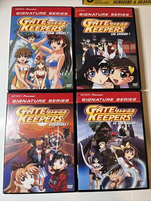 NEW-GATE KEEPERS 4 DVD LOT-SIGNATURE SERIES VOLUMES 4, 5, 6, 7, -ANIME-PIONEER-image