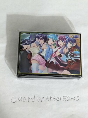 Yugioh Arc V Ruri Rin Yuzu Serena Limited Small Size Card Sleeves Rare-image