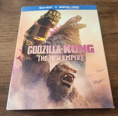 Godzilla x Kong: The New Empire (Blu-ray + Digital) DVD NEW SEALED W SLIPCOVER-image