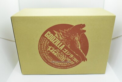 GODZILLA 2014 LTD BOX w/ S.H.MonsterArts Poster Image Blu-ray From Japan-image