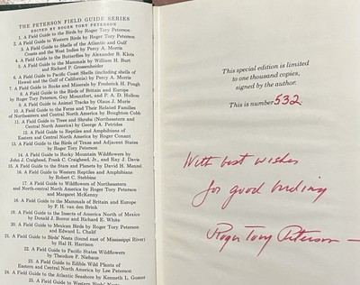 A Field Guide To The Birds. R T Peterson . Limited Leather Signed Edition. New-image