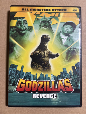 Godzilla's Revenge DVD Brand New Factory Sealed Destoy All Humans Melee Preview-image