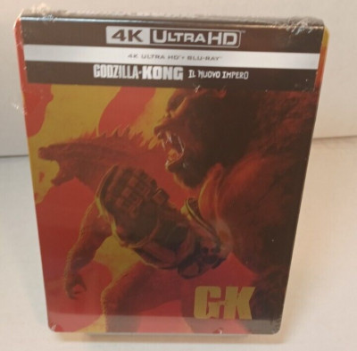 Godzilla X Kong The New Empire 4K Steelbook-EU IMPORT-NEW(Sealed)- Box Shipping-image