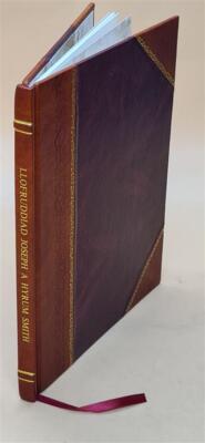 Llofruddiad Joseph A Hyrum Smith! D. Jones; Assassination Of Jos [Leather Bound]-image