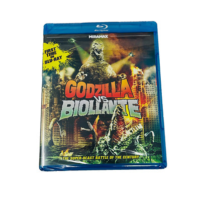 Godzilla Vs Biollante (Blu-ray, 2012, Sealed - (Original Shrinkwrap)-image