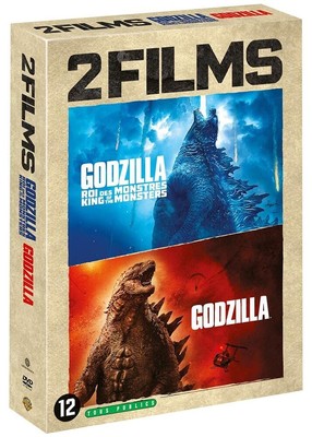 Godzilla 1 + Godzilla 2 (DVD) Michael Dougherty Gareth Edwards (UK IMPORT)-image