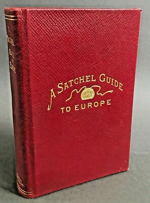 [Maps]   W. J. Rolfe   A Satchel Guide to Europe   Houghton, Mifflin & Co. 1904 -image