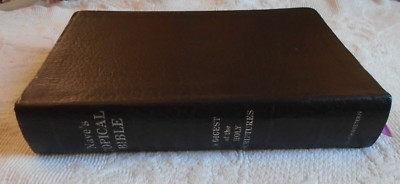 Vintage Naves Topical Bible 1962 Southwestern Index Army Chaplain Orville Nave-image