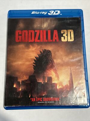 GODZILLA 2014 3D + BLU-RAY + DVD (no Code)-image