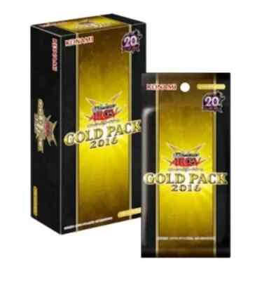 YuGiOh ARC-V OCG GOLD PACK 2016 BOX New Factory Sealed From Japan-image