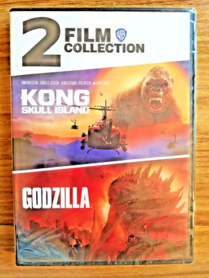 Kong Skull Island 2017 Godzilla 2014 2 Film Collection Double Feature King NEW-image