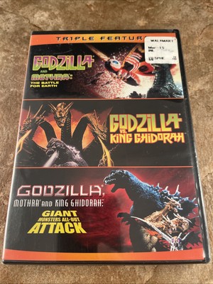 Godzilla Vs. King Ghidorah, Vs. Mothra & Vs. King Gidorah DVD - NEW, SEALED-image