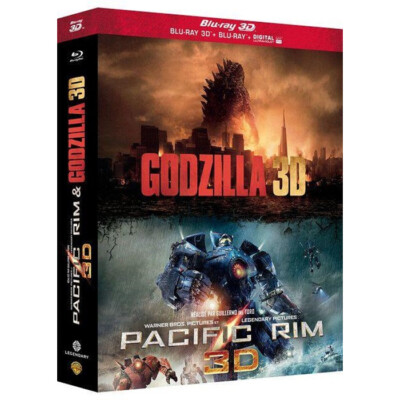 Godzilla + Pacific Rim 3D Blu-Ray New-image