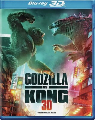 Godzilla vs Kong 2021 Movie Blu ray 3D NEW NOT SEALED Quick Free Shipping-image