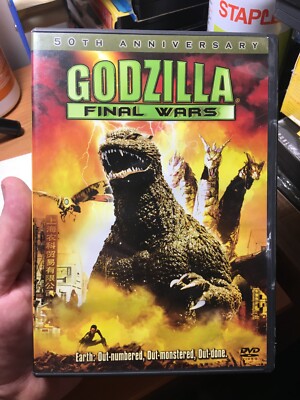 Godzilla Final Wars 50th Anniversary (DVD, 2005) Free Shipping-image