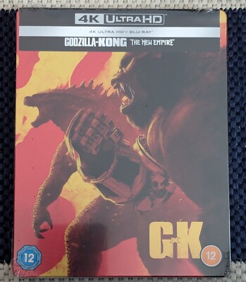 Godzilla x Kong: The New Empire 2-Disc Limited Edition 4K SteelBook (UK Import)-image