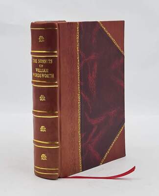 The Sonnets Of William Wordsworth 1838 By Wordsworth, William [Leather Bound]-image