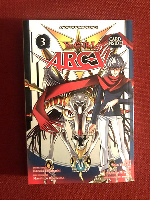 YuGiOh ARC-V Manga English Volume 3 VOL III paperback Yu-Gi-Oh - no promo card-image