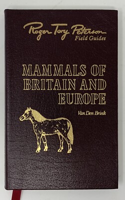 Peterson Field Guide Mammals Britain Europe Collector Lifetime Leather Easton-image