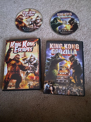 KING KONG VS GODZILLA / KING KONG ESCAPES DVD-image