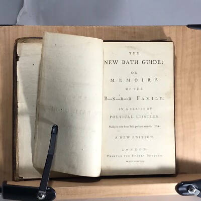 1788 The New Bath Guide - Full Leather -image