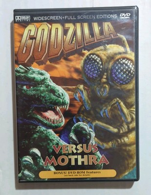 Mothra Vs.Godzilla (DVD, 1998) Widescreen / Full Screen-image