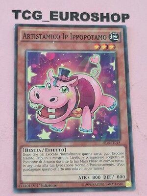 PERFORMAPAL HIP HIPPO ● YUGIOH ● SP15 ● SHATTERFOIL ● ITALIAN ● NM ● #2729-image