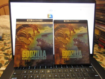 Godzilla: King of the Monsters (4K Ultra HD, 2019) W/OOP slipcover LIKE NEW-image