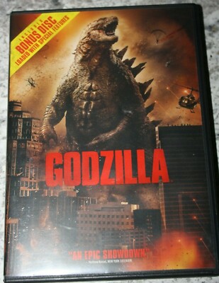 Godzilla (DVD, 2014) Complete with Bonus disc. Gareth Edward  Sally Hawkins -image