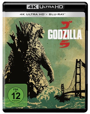 Godzilla (4K Ultra-HD) (+ Blu-ray 2D) (4K UHD Blu-ray) (UK IMPORT)-image