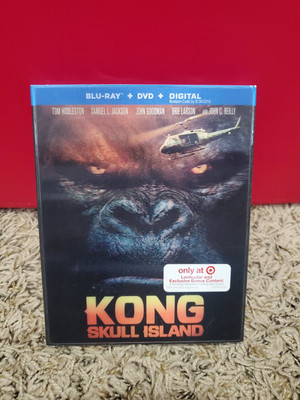 NEW Kong: Skull Island (Blu-ray + DVD No Digital) -Target Exclusive w/slipcover -image