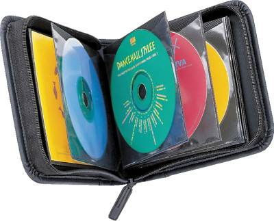 KSW-32 32 Capacity CD/DVD Prosleeve Wallet (Black)-image
