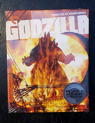 Godzilla (Criterion Collection 4K UHD Blu-Ray, 1954) Original TOHO Classic *READ-image