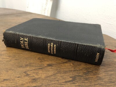 Nelson RSV Revised Standard Version Bible Genuine Leather 3807 Text Edition-image