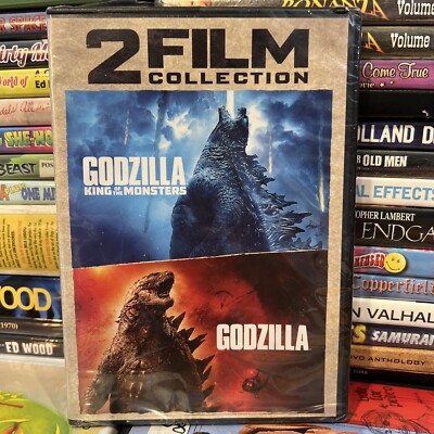 Godzilla & Godzilla: King of the Monsters DVD Brand New Creature double Feature-image