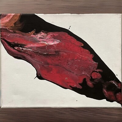 Original Acrylic Polymer Emulsion Painting, 11x14”-image