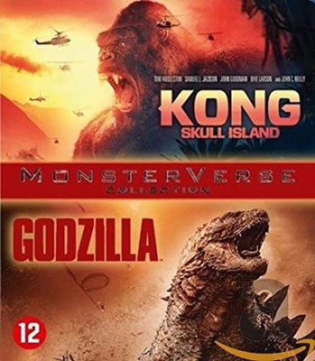 Kong - Skull island + Godzilla (Blu-ray) (UK IMPORT)-image