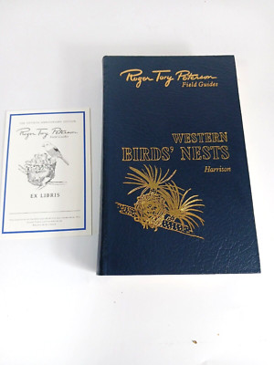 Roger Tory Peterson Western Birds Nests Easton Press Bookplate 1984-image