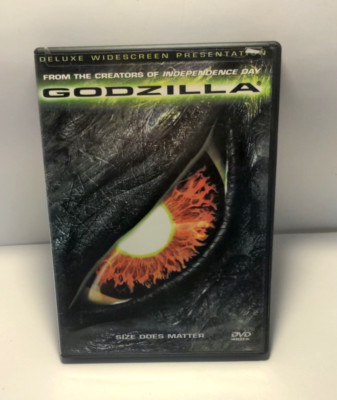 Godzilla 1998 (DVD) Deluxe Widescreen Presentation-Excellent Condition-image