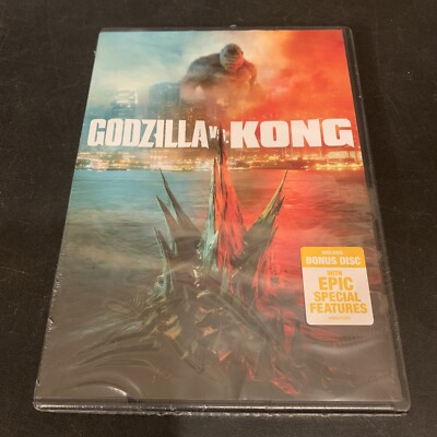 Godzilla Vs Kong DVD Alexander Skarsgård NEW Ships Free-image