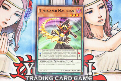 Yugioh Timegazer Magician SP15-EN011 1st Edition Common-image