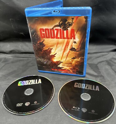 Godzilla Blu-ray - Blu-ray By Bryan Cranston - GOOD-image