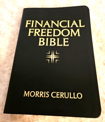 Morris Cerullo Financial Freedom Bible World Evangelism KJV Leather Bound 2012-image