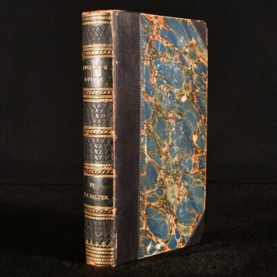 1825 The Angler's Guide T F Salter Illustrated Sixth Edition Half Calf-image