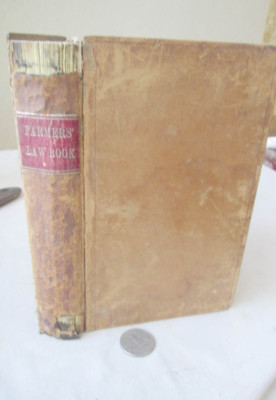 The FARMER'S LAW BOOK & TOWN OFFICER'S GUIDE,1859,Jacob J. Multer-image